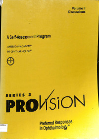 a self assessment program series 3 provision  preffered responses in ophthtalmology