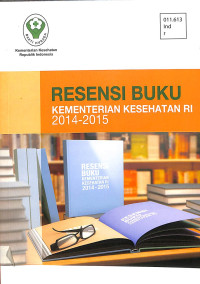 resensi buku kementrian kesehatan ri 2014-2015