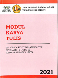 Modul karya tulis, program pendidikan dokter spesialis 1 (PPDS 1) ilmu kesehatan mata