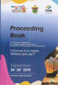 Proceeding book 15th national congress & 44 annual scientific meeting of indonesian ophthalmologist association