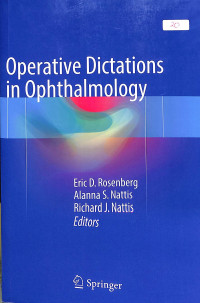 Operative dictations in ophthalmology