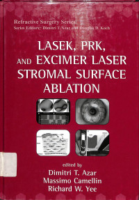 lasek, prk,and excimer laser stromal surface ablation