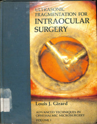 ultrasonic fragmentation for intraocular surgery