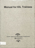 manual for IOL trainees