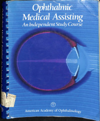 ophthalmic medical assisting an independent study course