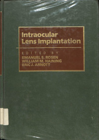 intraocular lens implantation