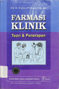 farmasi klinik , teori dan penerapan