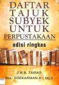 daftar tajuk subyek untuk perpustakaan edisi ringkas