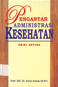 pengantar administrasi kesehatan