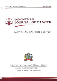 indonesian journal of cancer , national cancer center