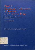 proof of therapeutical effectivenes of notropic an vasoactive drugs, advances in clinical and experimental nicergoline research