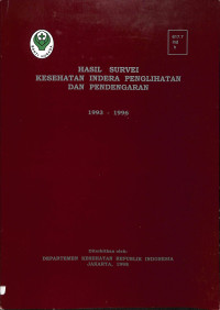 hasil survei kesehatan indera penglihatan dan pendengaran