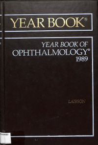 Year book , year book of ophthalmology 1989