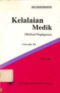 kelalaian medik (medical negligence)