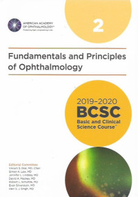 Fundamentals and principles of ophthtalmology BCSC 2019-2020