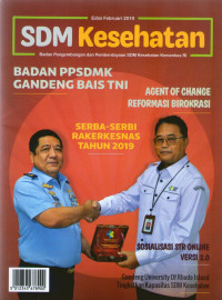 majalah sdm kesehatan edisi februari 2019