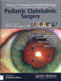 surgical techniques in ophthalmology, pediatric ophthalmic surgery