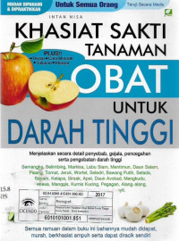 khasiat sakti tanaman obat untuk darah tinggi